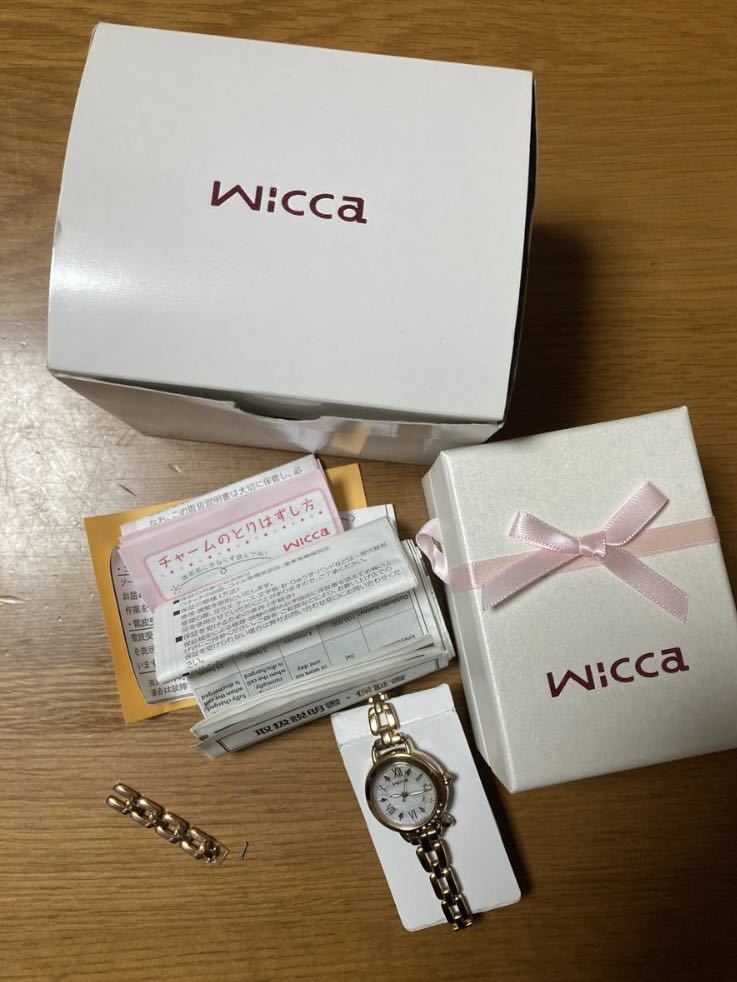 ウィッカ シチズン wicca CITIZEN レディース 腕時計 KL0-863-11 有村架純着用モデル 【訳あり】