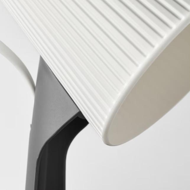IKEA SVALLET ワークランプ（dark gray/white）/ LED電球セット_画像3