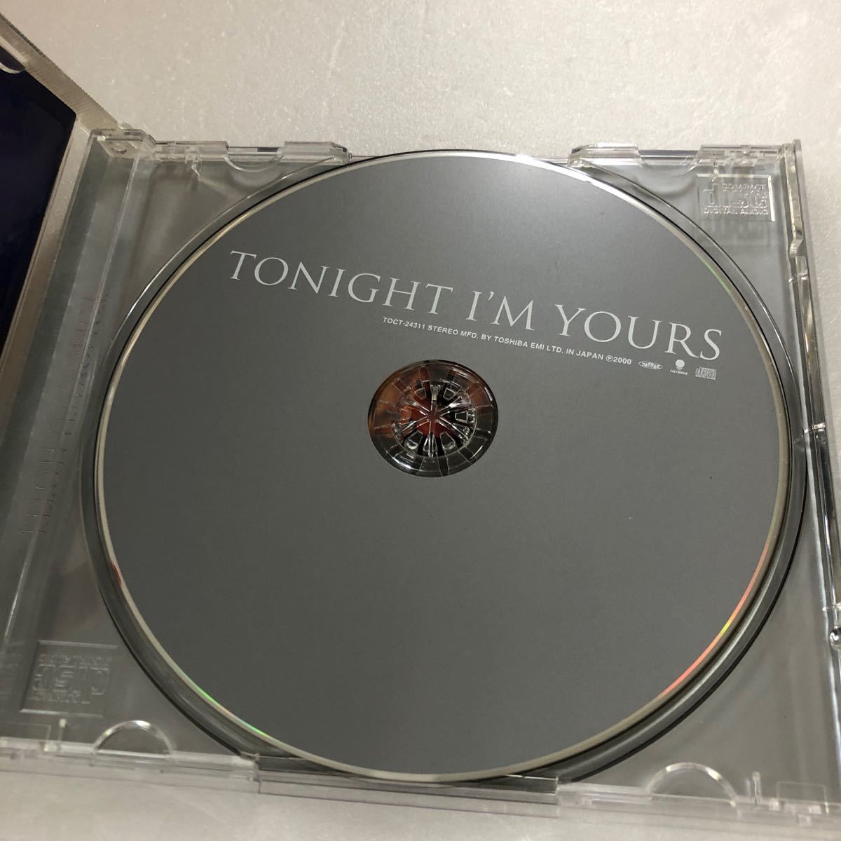 Ｄ10-75】TONIGHTI'M YOURS 布袋寅泰【ジャンク品】傷ありの画像2