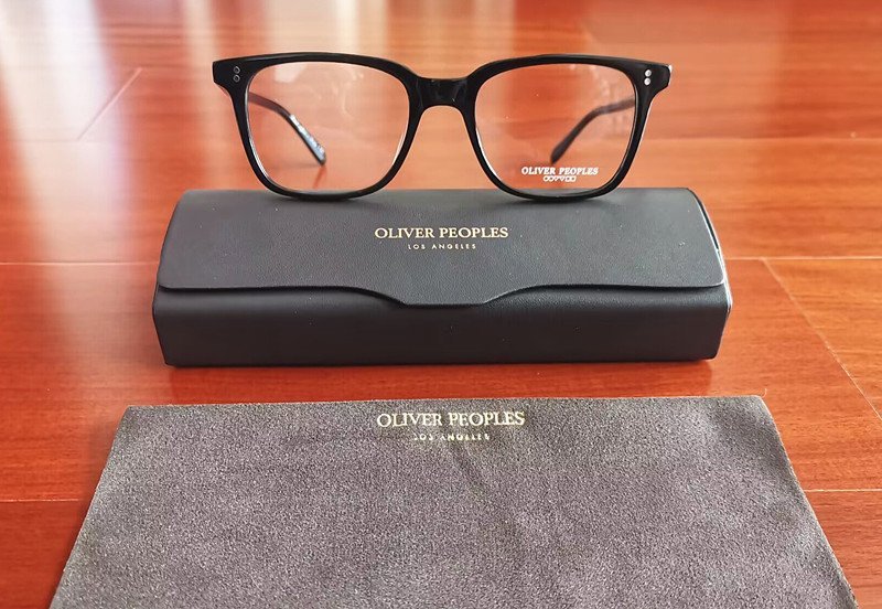 高級*イタリア製★「OLIVER PEOPLES/オリバーピープルズ」大人気作・OV5031・ウェリントン・メガネフレーム /眼鏡・黒_画像3