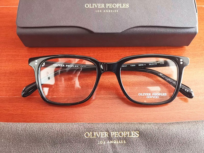 高級*イタリア製★「OLIVER PEOPLES/オリバーピープルズ」大人気作・OV5031・ウェリントン・メガネフレーム /眼鏡・黒_画像2