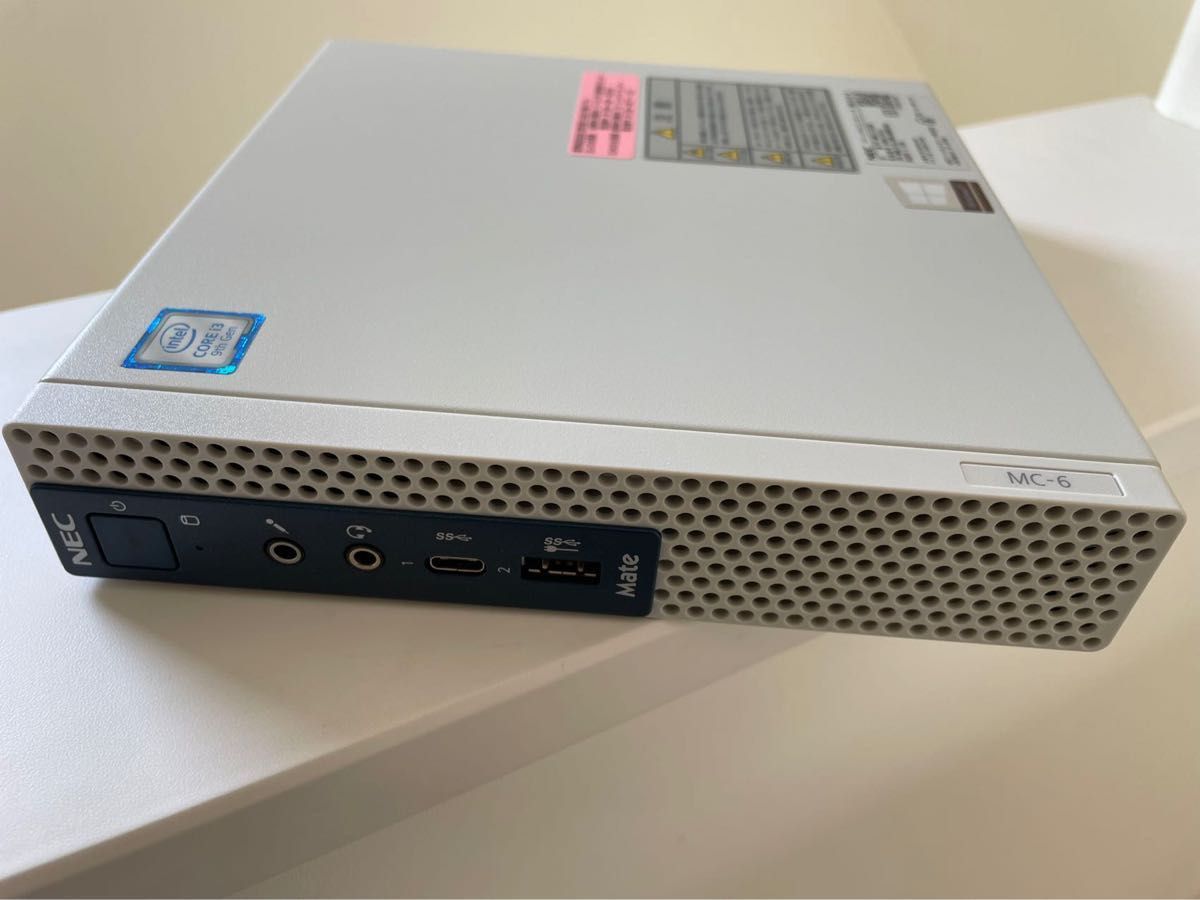 ③美品 NEC Mate MC-6 Core i3 第9世代 小型ミニPC|ゲーミング ③美品 NEC Mate MC-6 Core i3 第9世代 小型ミニPC|ゲーミング