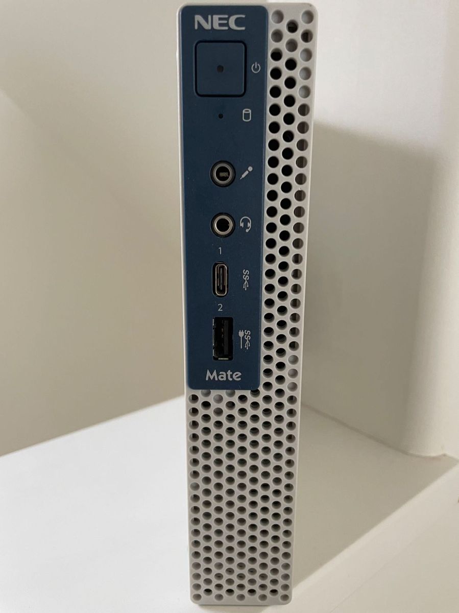 美品 NEC Mate MC-5 Core i3-9100T 第9世代 8G/256G 小型ミニPC 美品 NEC Mate MC-5 Core i3-9100T 第9世代 8G/256G 小型ミニPC