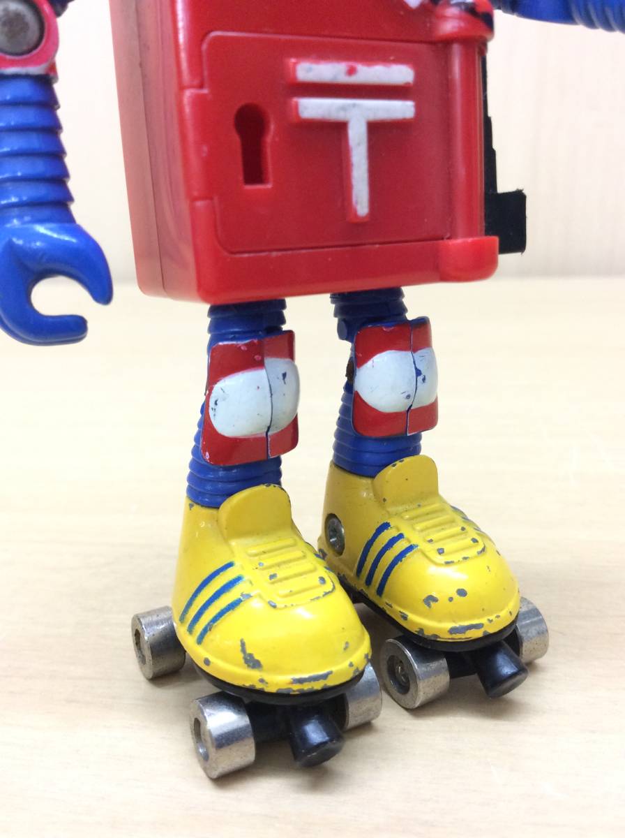 #0029 ポピー ロボットはっちゃん ポストーラー 超合金 フィギュア 当時物 GB-64 昭和レトロ おもちゃ 玩具 ビンテージ 1981年_画像10