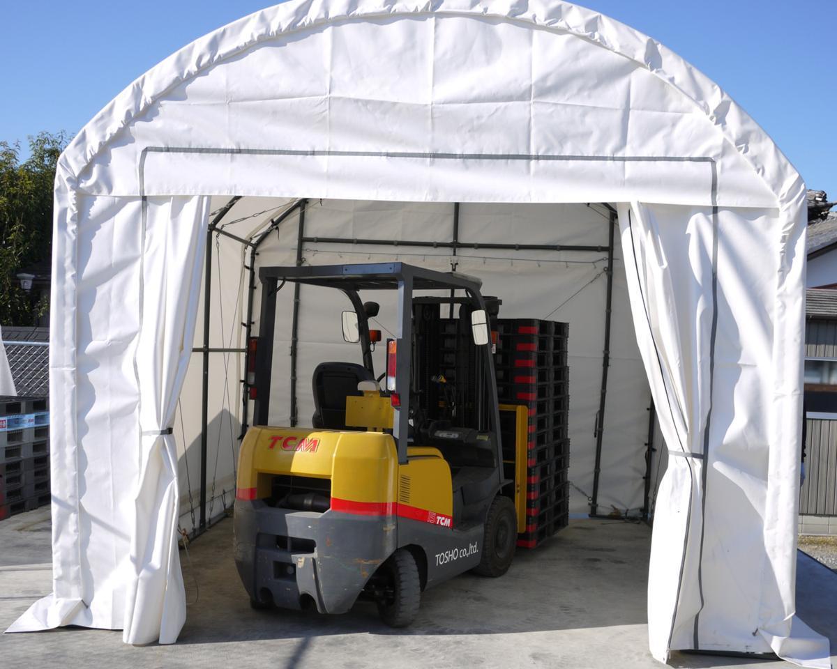 SHELLDOME vertical 4x4 [ shell dome garage large simple carport temporary agricultural machinery and equipment tractor ]