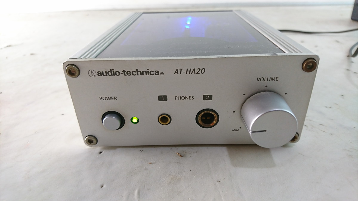 a11-176 ■audio-technica ヘッドフォンアンプ オーディオテクニカ　AT-HA20_画像2