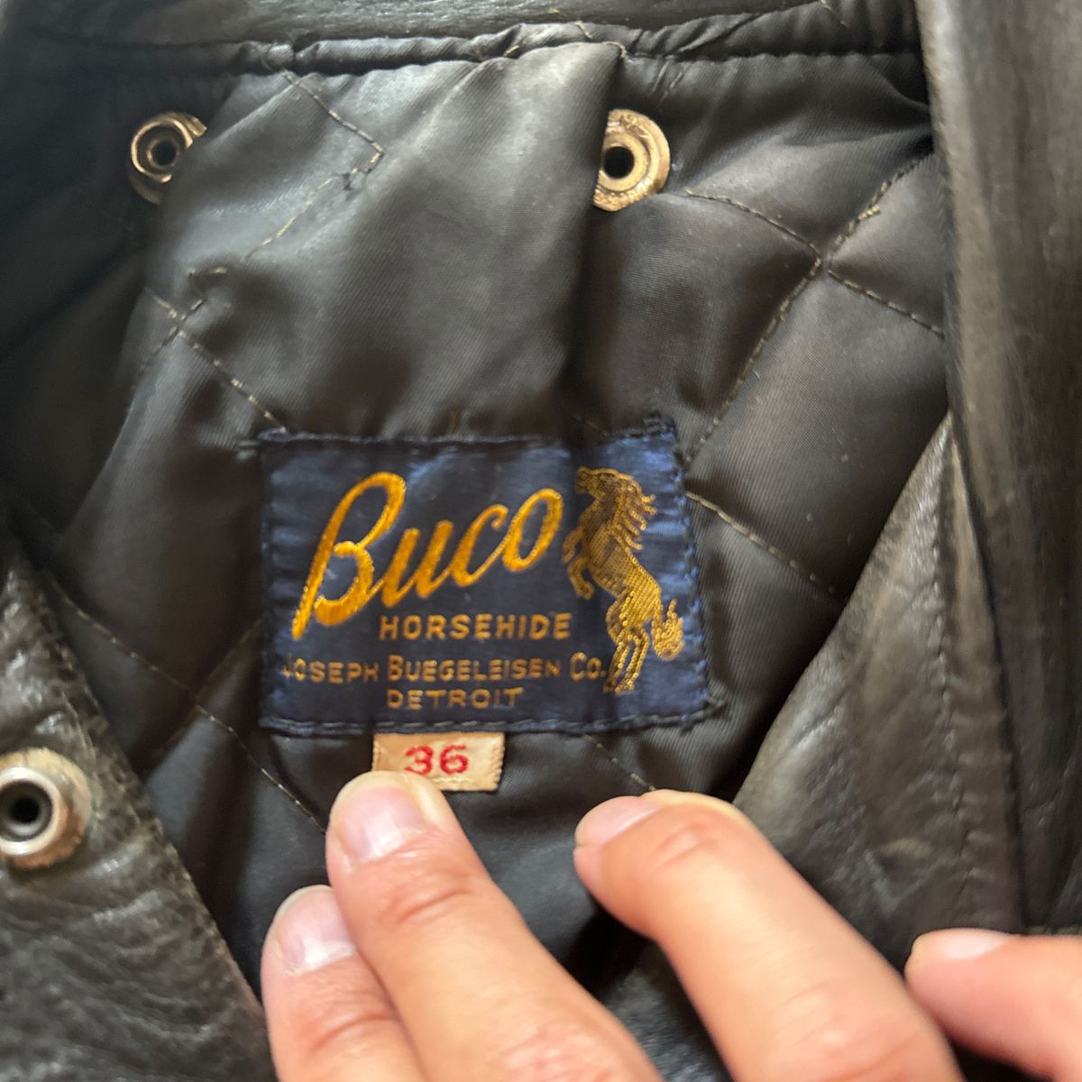 50s オリジナル　BUCO j-24 ライダース　vintage ビンテージ