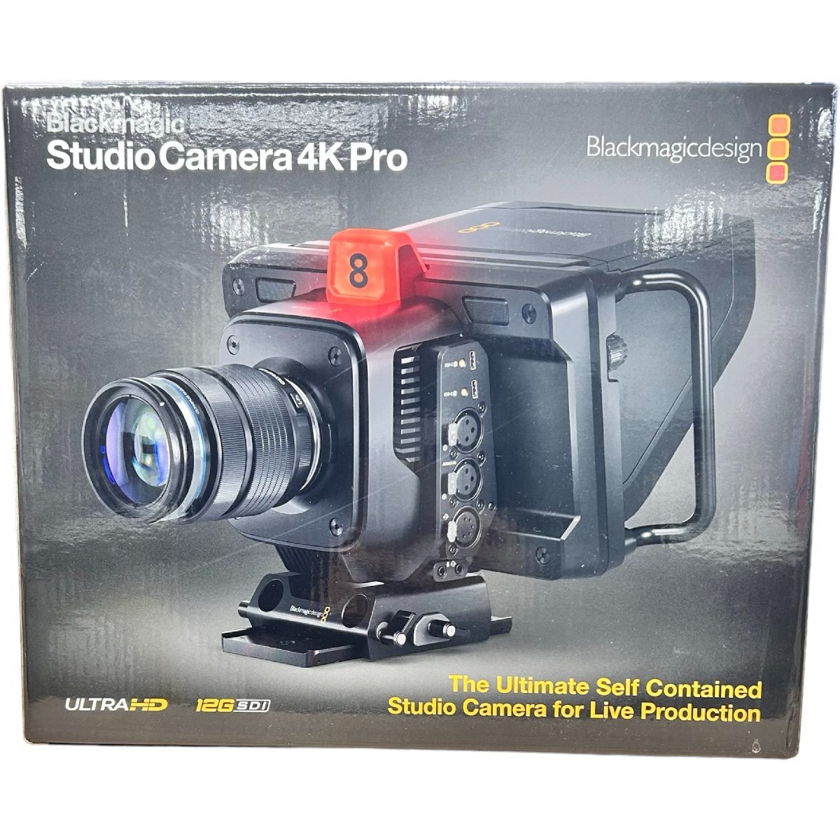 ◆◇◆ Blackmagic Studio Camera 4K Pro ブラックマジック スタジオ カメラ 撮影 プロ 高画質 フォーカス ズーム デマンド USED_画像2