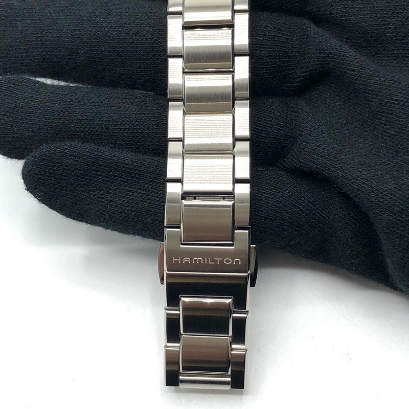 ハミルトン HAMILTON ブロードウェイ デイデイト H433110 ステンレススチール 腕時計 メンズ 中古_画像4