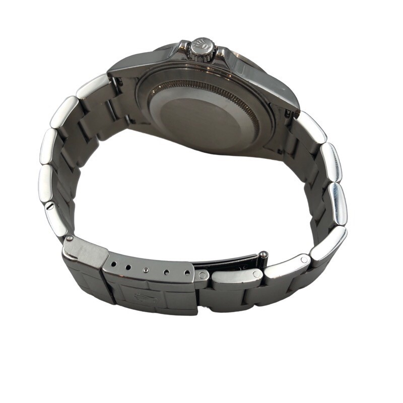 ロレックス ROLEX エクスプローラー II 16570 D番 ブラック ステンレススチール 腕時計 メンズ 中古_画像2