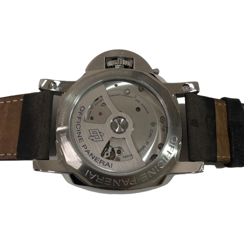 パネライ PANERAI ルミノールマリーナ　1950　3デイズ　オートマチック PAM00523 ホワイト ステンレススチール 腕時計 メンズ 中古_画像2