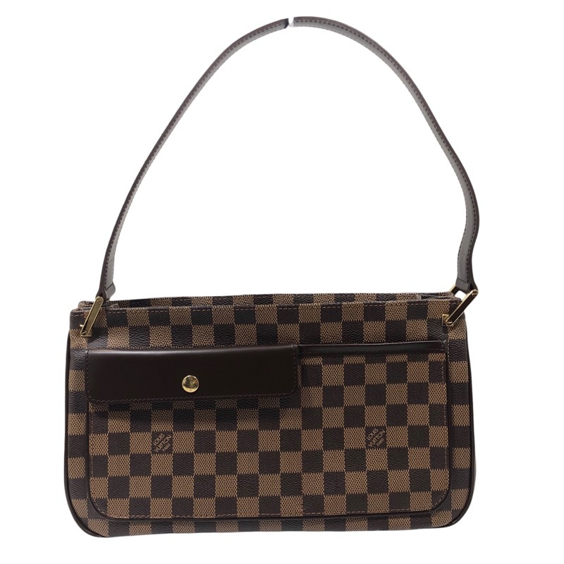 ルイ・ヴィトン LOUIS VUITTON オーバーニュ N51129 ダミエ ダミエ・キャンバス ショルダーバッグ レディース 中古