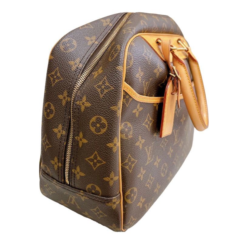 ルイ・ヴィトン LOUIS VUITTON ドーヴィル M47270 PVC モノグラムキャンバス ハンドバッグ ユニセックス 中古_画像3