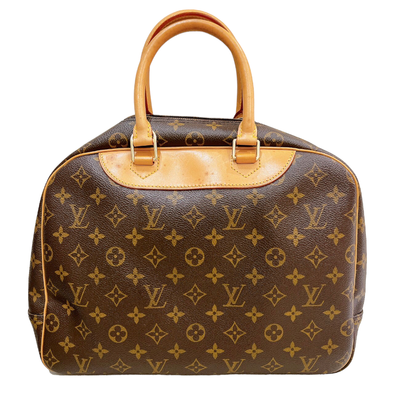 ルイ・ヴィトン LOUIS VUITTON ドーヴィル M47270 PVC モノグラムキャンバス ハンドバッグ ユニセックス 中古_画像2