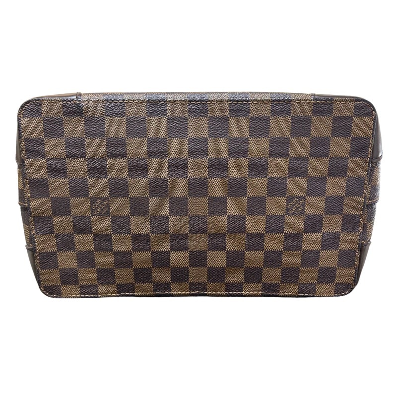 ルイ・ヴィトン LOUIS VUITTON ハムステッドPM N51205 ブラウン ダミエ トートバッグ レディース 中古_画像4