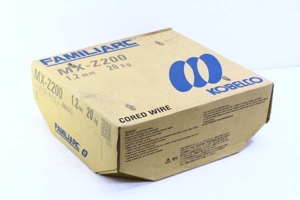 ●【新品】KOBELCO(コベルコ) 神戸製鋼 MX-Z200 フラックス入り 溶接ワイヤー 1.2mm 20kg【10884702】_画像3