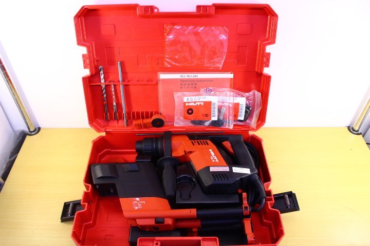 ●HILTI/ヒルティ TE5 ロータリーハンマードリル TE5-DRS 集塵システム コード式 ケース付き ハツリ 電動工具【10888267】_画像1