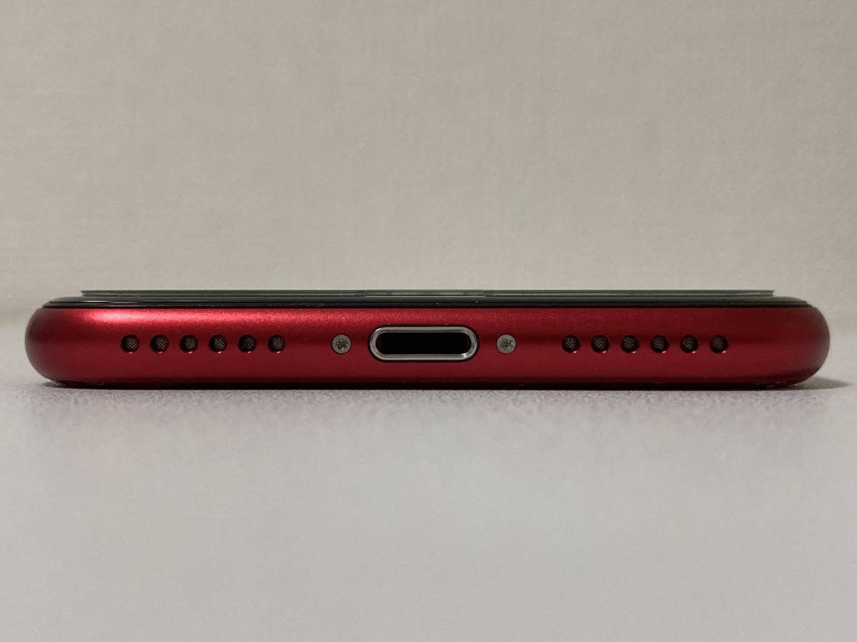 SIMフリー iPhoneSE2 64GB Product Red シムフリー アイフォンSE 2 第二世代 第2世代 レッド docomo au softbank SIMロックなし A2296 84%_画像4
