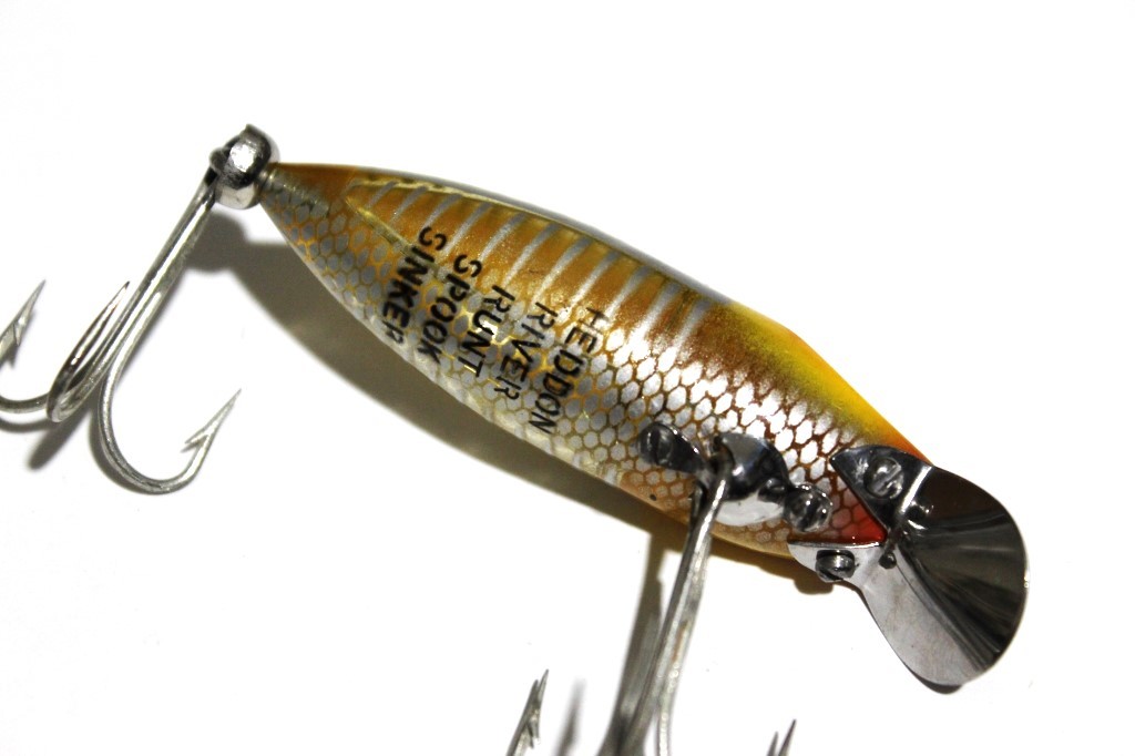 ■s3534 HEDDON RIVER RUNT ヘドン リバーラント シンカー オールド 希少 xry■_画像4