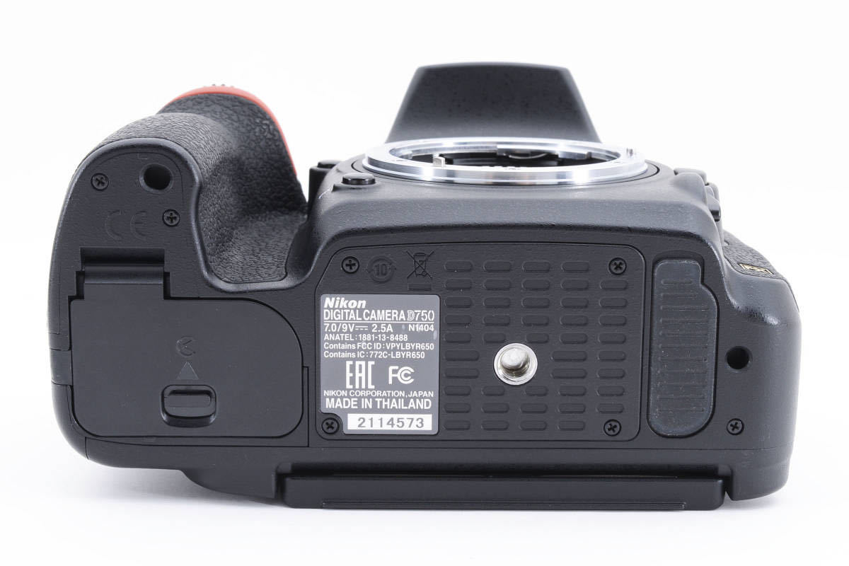 【美品】ニコン Nikon D750　《ショット数6528回》 　　 NO241144A2628_画像9