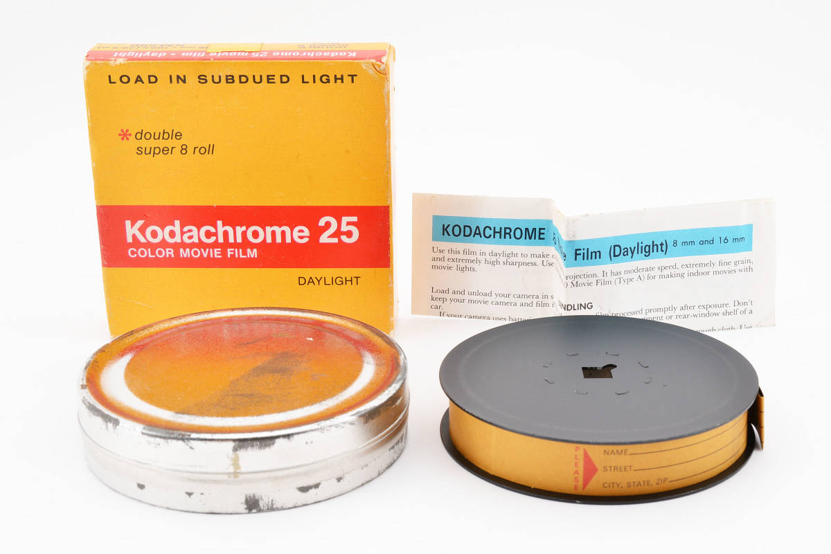 送料360円 【元箱付 未使用品】 KODAK　コダック　KODACROME25 カラームービーフィルム DAYLIGHT 1985年3月期限 カメラ　＃8269_画像1