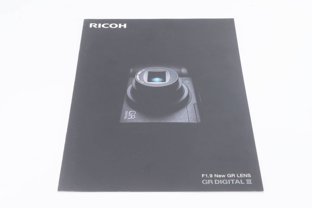 送料360円　【コレクター収集 3冊セット】 リコー RICOH GX200 GXR GR Digital3 商品カタログ カメラ　同梱可能 ＃8338_画像6