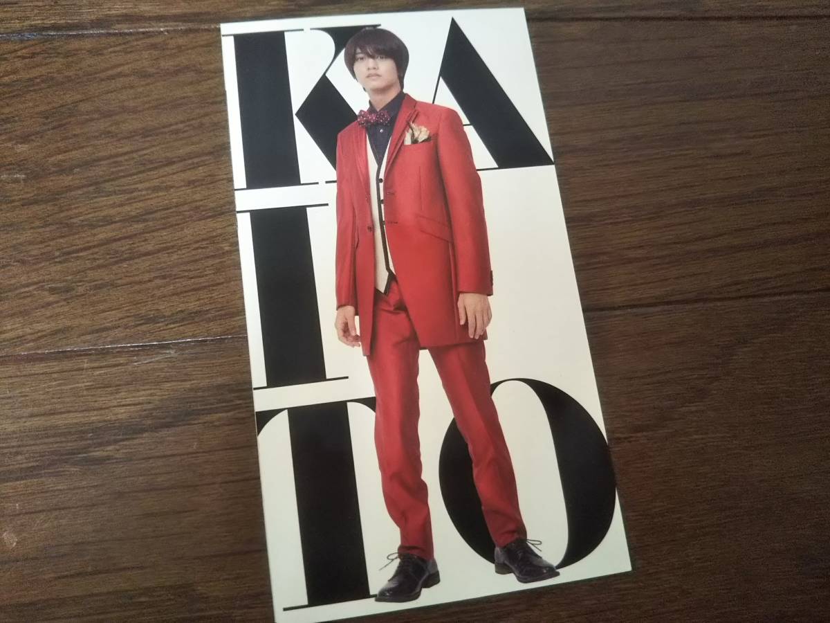 ［同梱可］★King & Prince☆髙橋海人②★PIN-UP Card☆サイズ：縦11.0㎝×横6.0㎝★ピンナップカード（1枚）_画像2