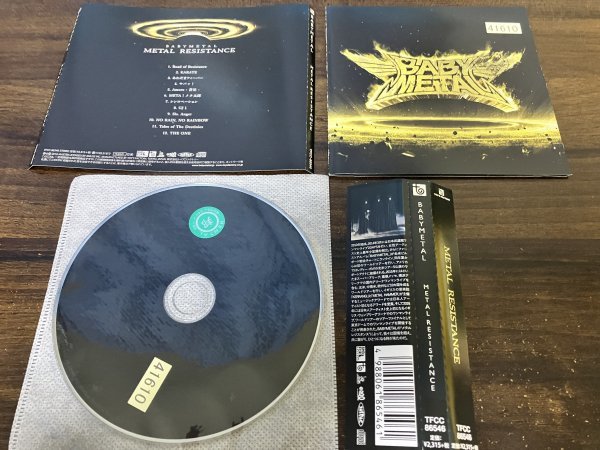 METAL RESISTANCE BABYMETAL 　ベビーメタル　ベビメタ　CD　アルバム　 即決　送料200円　1102_画像1