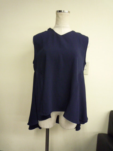 0 ELVENCE DEUX tops navy size 38 0