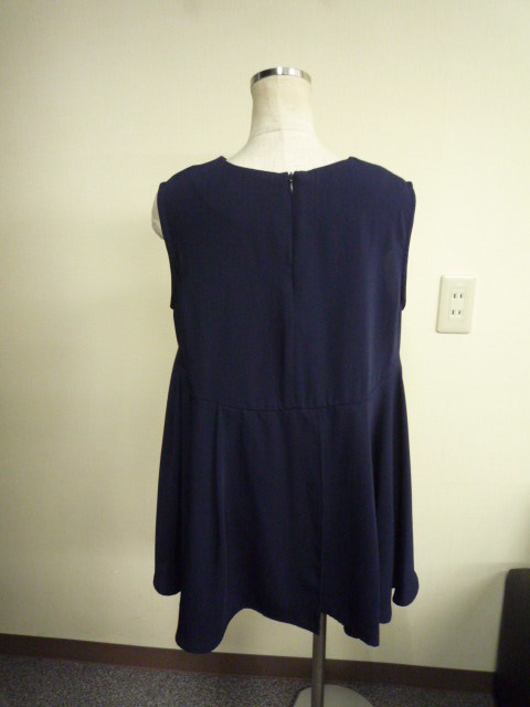 0 ELVENCE DEUX tops navy size 38 0