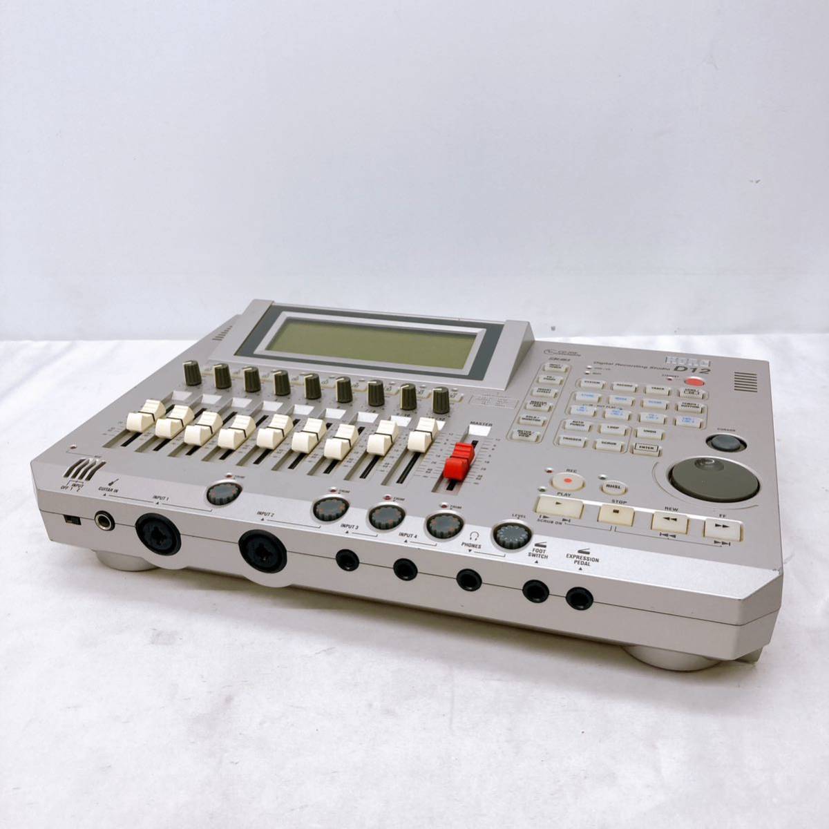 KORG D12 Digital Recording Studio multitrack recorder : Real Yahoo