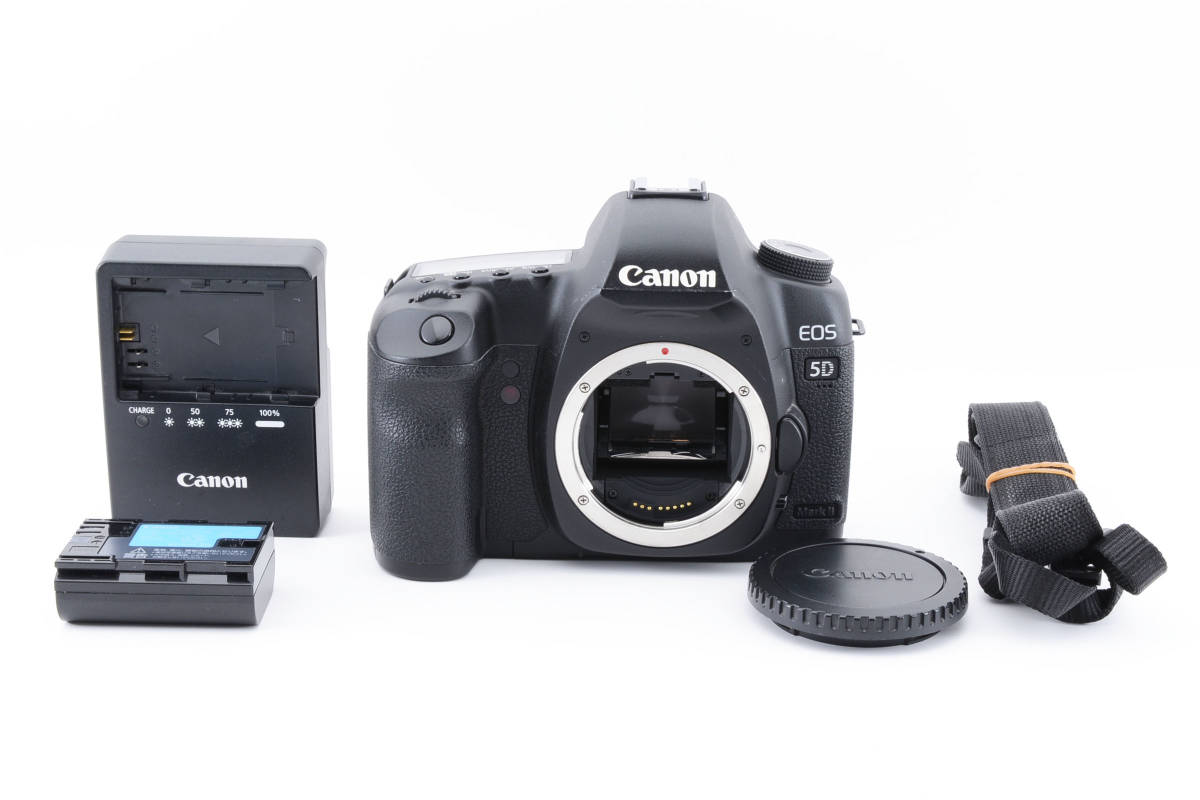 美品 Canon キャノン EOS 5D Mark II デジタル一眼レフカメラ ボディ #966_画像1
