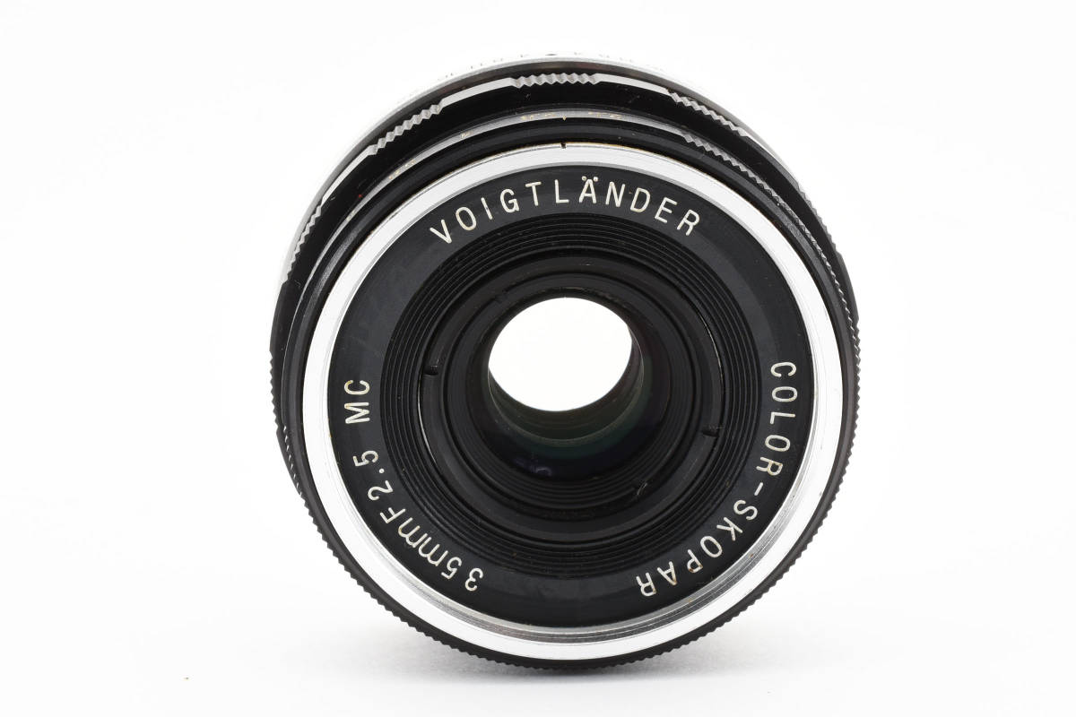 Voightlander フォクトレンダー COLOR SKOPAR 35mm F2.5 MC Lマウント #960_画像2