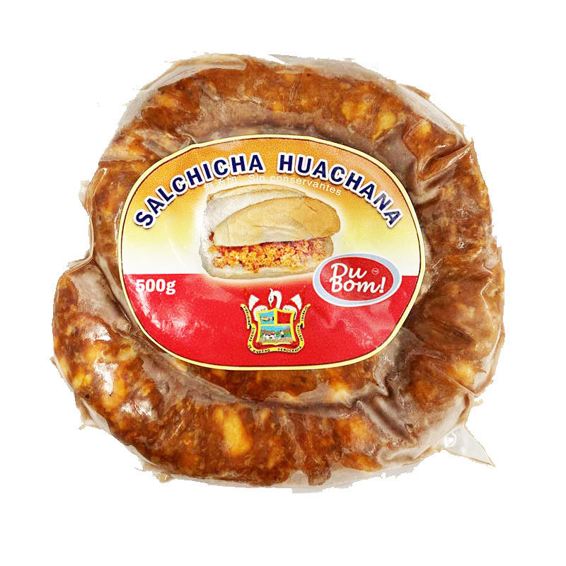 ne Homme ndo monkey si tea wacho sausage 500G SALCHICHA DE HUACHO