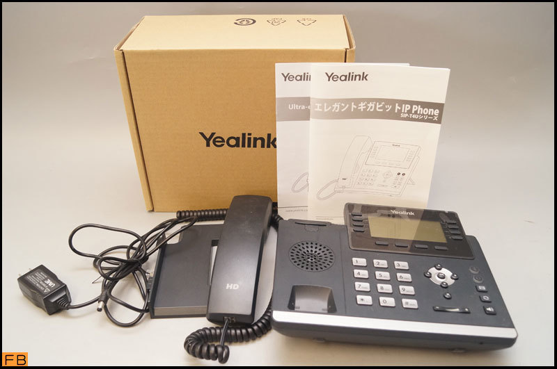 税込◆Yealink◆SIP電話機 3台 SIP-T43U 3.7インチ液晶ディスプレイ 通電確認済 ヤーリンク 事務所 オフィス -D3-8272_画像4