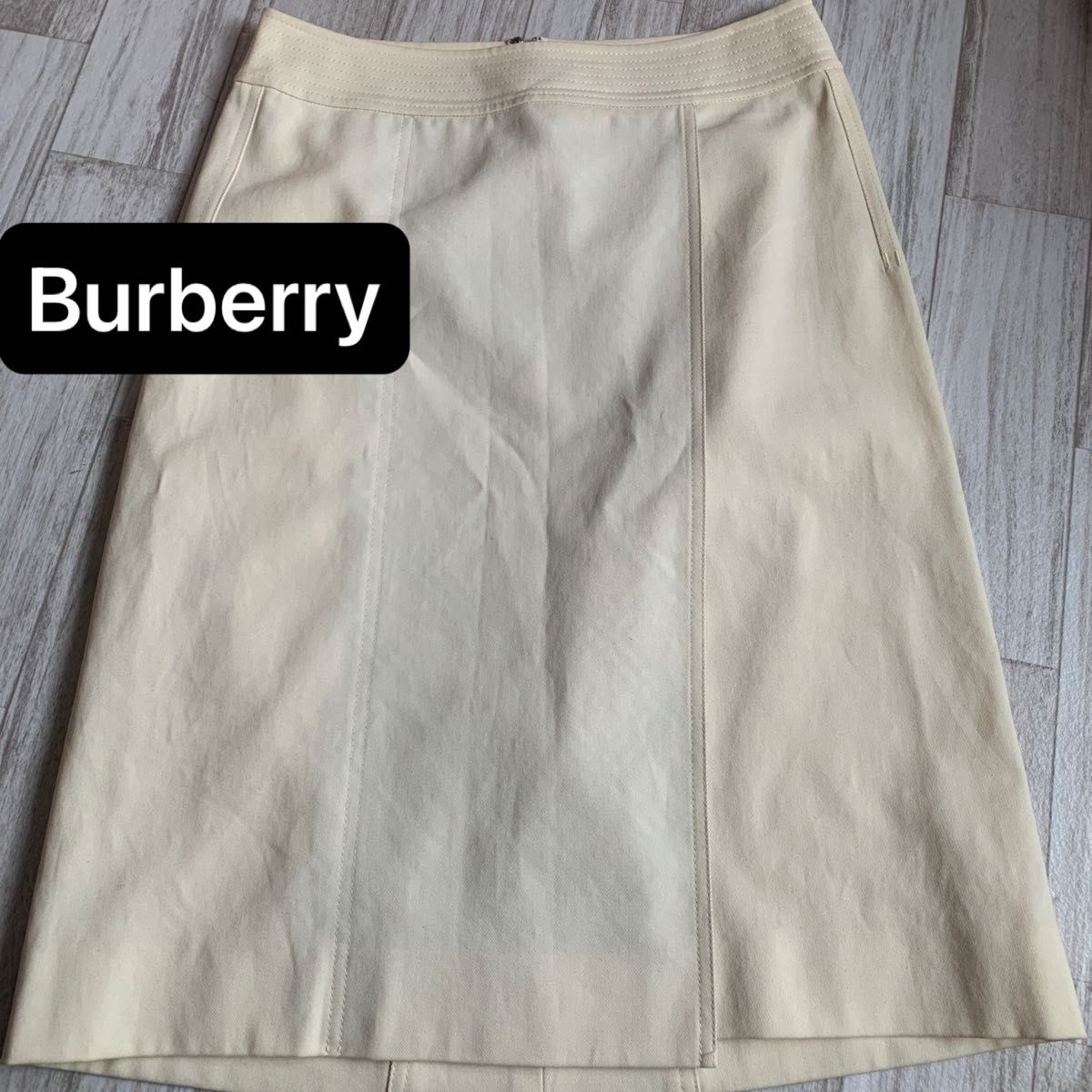 BURBERRY バーバリー　ひざ下スカート　巻き　スカート