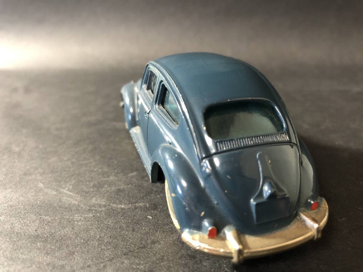 当時物　時代物　TAISEIYA　大盛屋　ミニカー　VOLKS WAGEN　フォルクスワーゲン　紺色　昭和レトロ_画像3