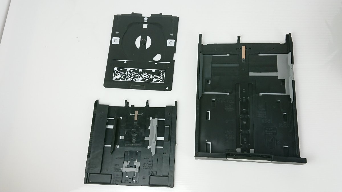 【ジャンク品】エプソン インクジェット複合機 EP-870AB パターンチェックのみ確認・抜けあり EPSON 菅98_画像4