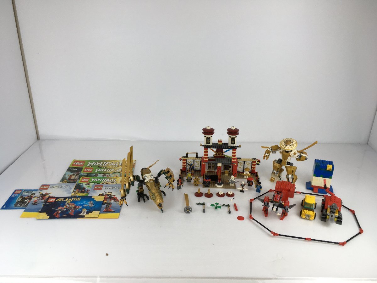 【ジャンク・現状品】LEGO NINJAGO 他 まとめセット レゴ ニンジャゴー 菅61_画像1