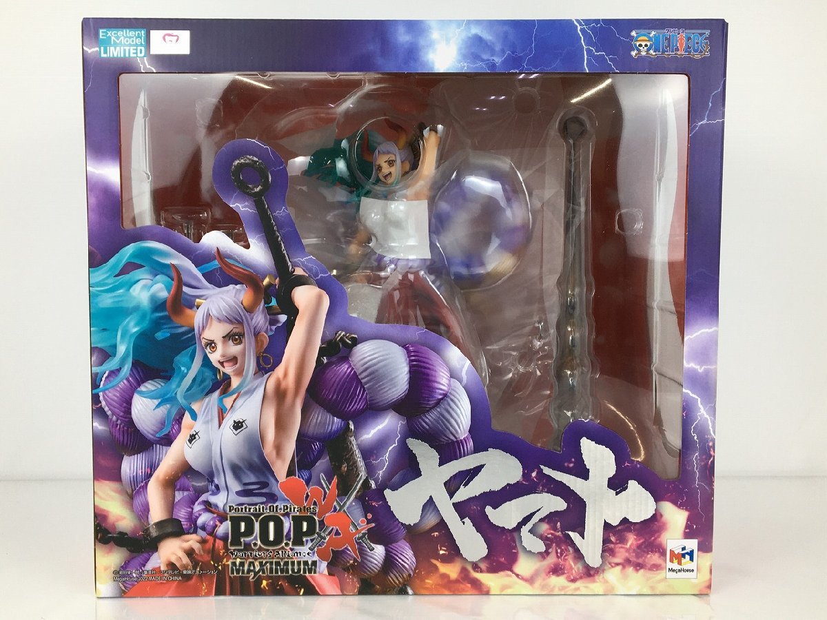 【未開封品】 フィギュア ヤマト 「ワンピース」 Portrait.Of.Pirates ONEPIECE WA-MAXIMUM プレミアムバンダイ POP R16912 菅64_画像1