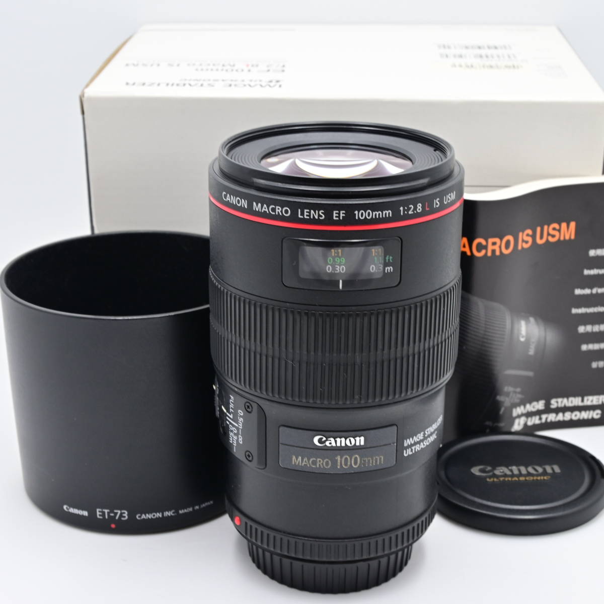 キヤノン Canon 単焦点マクロレンズ キヤノン EFマウント EF100mm F2.8L マクロ IS USM フルサイズ対応