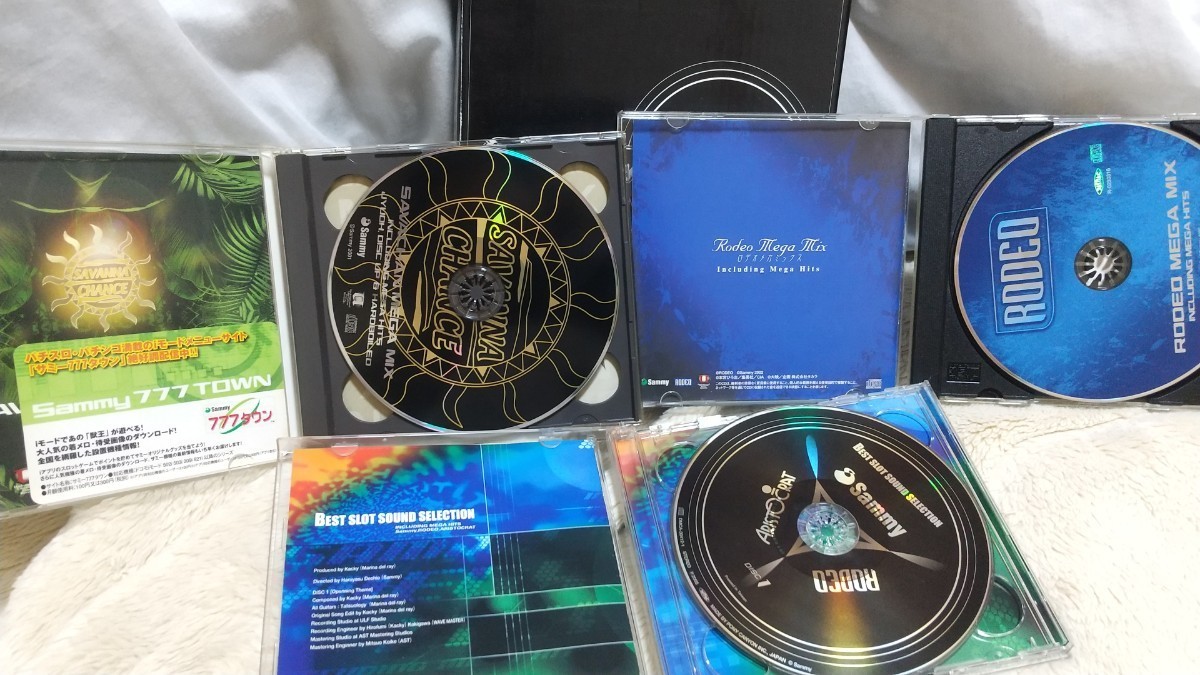 パチスロ　CD3枚+非売品CDケースセット　RODEO MEGA MIX SAVACHAN MEGA MIX BEST SLOT SOUND SELECTION+非売品専用CDケース_画像10