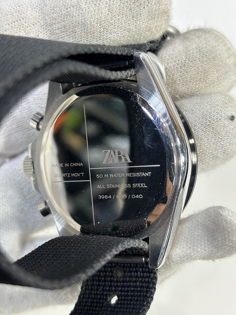 ZARA ザラ 3984 820 040 クロノグラフ 腕時計 USED 中古 (R510_画像6