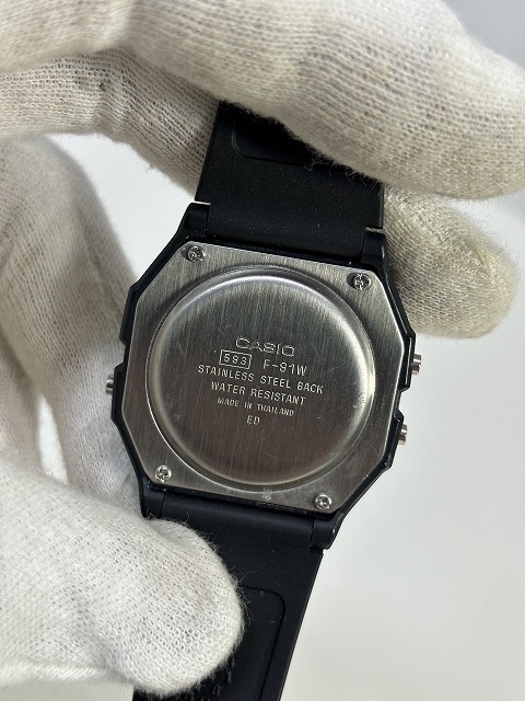 CASIO カシオ F-91W デジタル 腕時計 USED 中古_画像5