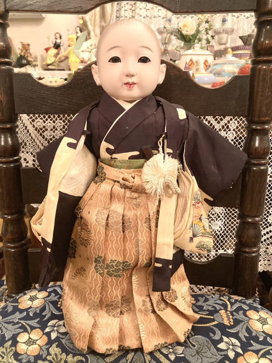 ビンテージ 市松人形 男の子 昭和レトロ 昭和時代 お着物 年代 ビンテージ 市松人形 男の子 昭和レトロ 昭和時代 お着物 年代