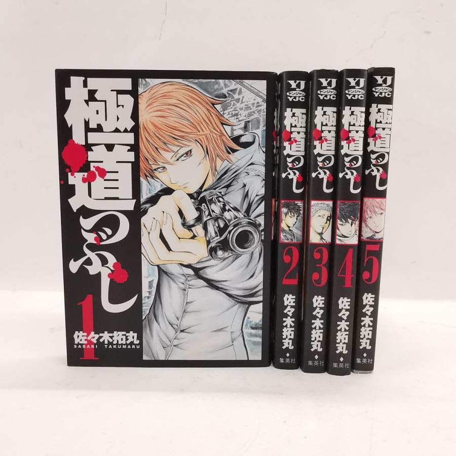 送料無料 極道つぶし 全5巻 全巻セット 佐々木拓丸 漫画 コミック ヤングジャンプコミックス#6598_画像1