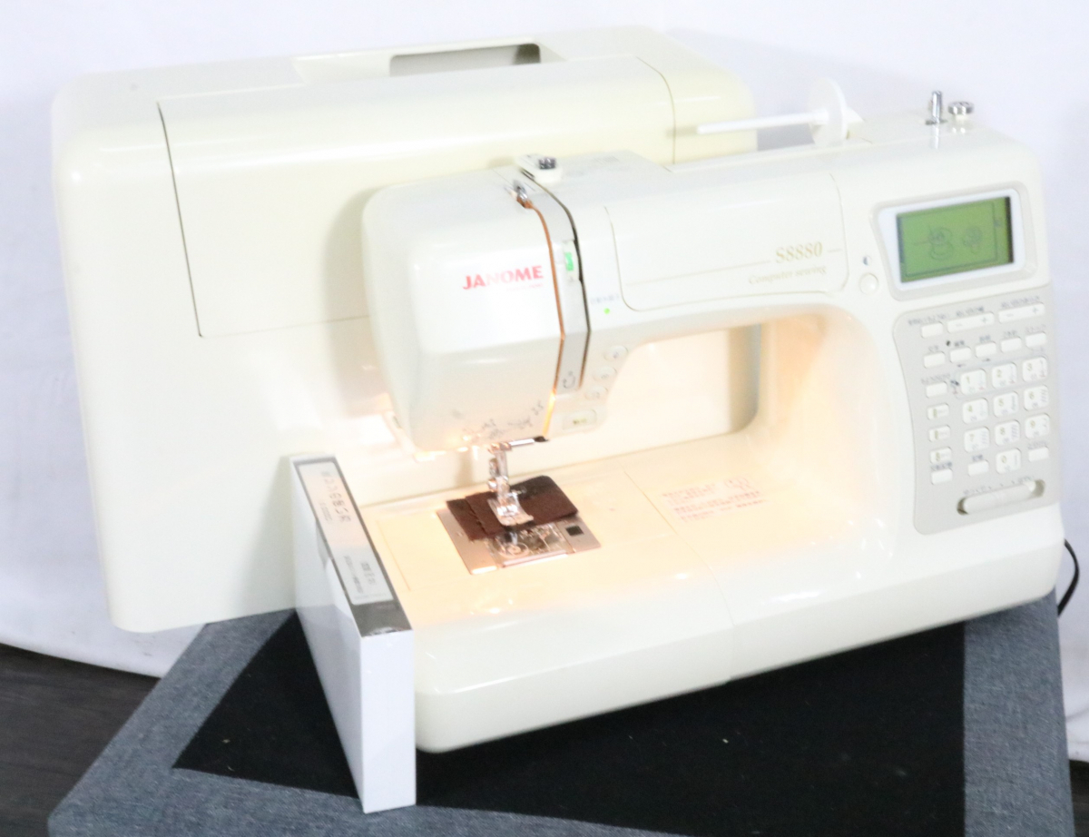 【ト滝】JANOME ジャノメ コンピューターミシン Computer sewing S8880 MODEL 844型 ハンドクラフト 手工芸 現状品 DS535DEW14_画像1