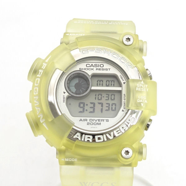 ★ カシオ G-SHOCK フロッグマン W.C.C.S メンズ 腕時計 スケルトン サンゴ DW-8250WC-7AT (0220471793)_画像1