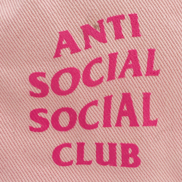 ★ アンチソーシャルソーシャルクラブ キャップ THE CLASSICS ロゴ ピンク フリーサイズ (0220471093)_画像4