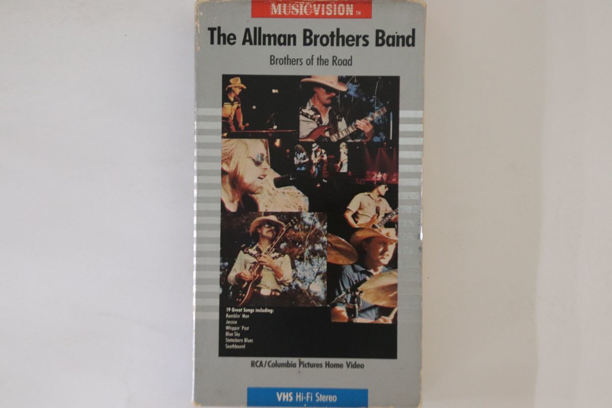 米VHS Allman Brothers Band Brothers Of The Road 60269 RCA/COLUMBIA /00300_画像1